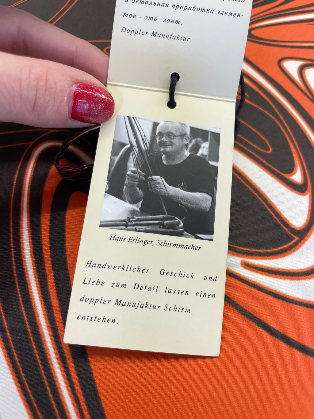 Damen Doppler Manufaktur „Elegance“-Stockschirm