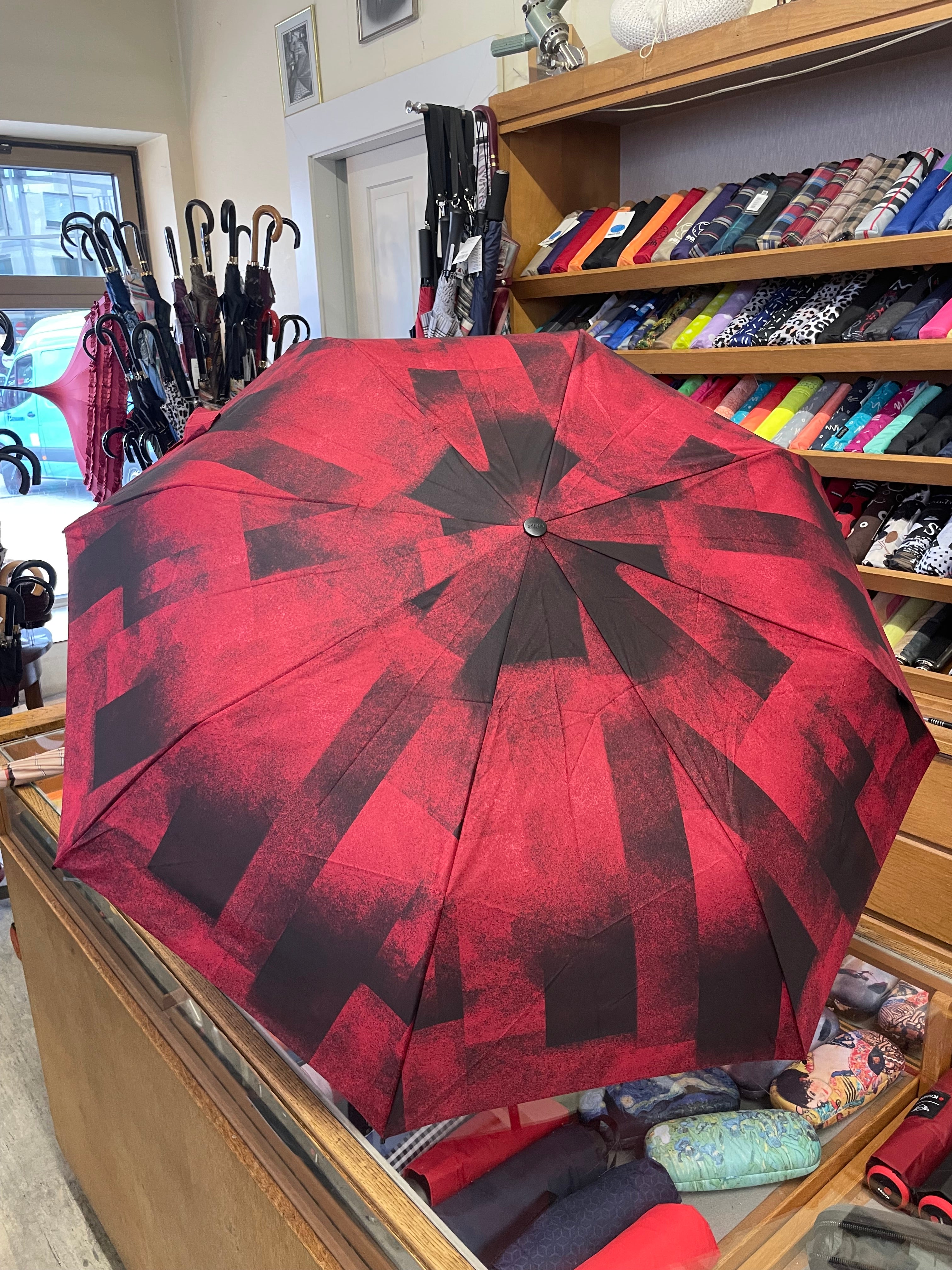 Damen Knirps T.260 Clear Fire