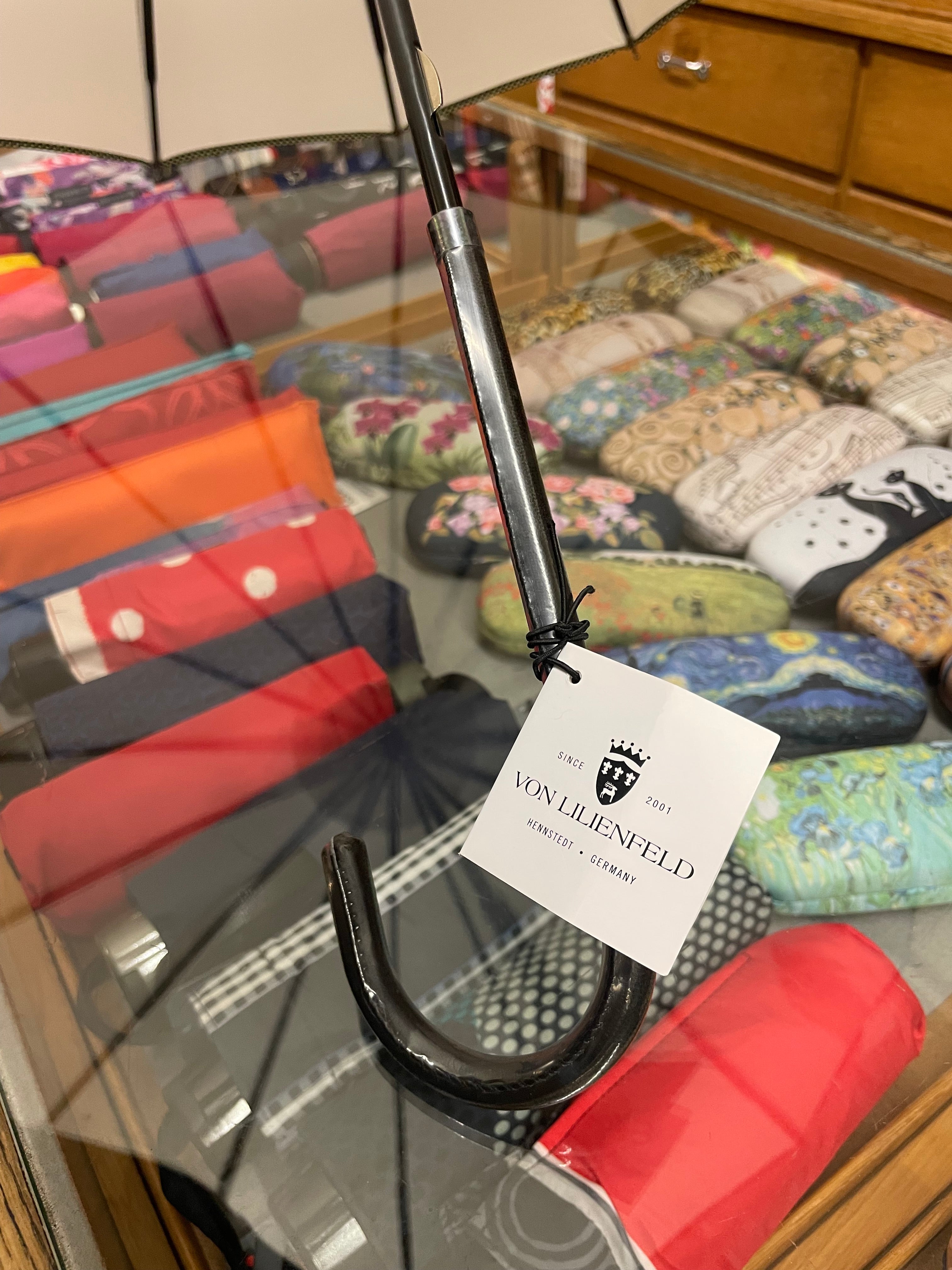 Damen Pagodenschirm weiß